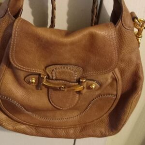 Gucci Brown Leather New Pelham shoulder bag
